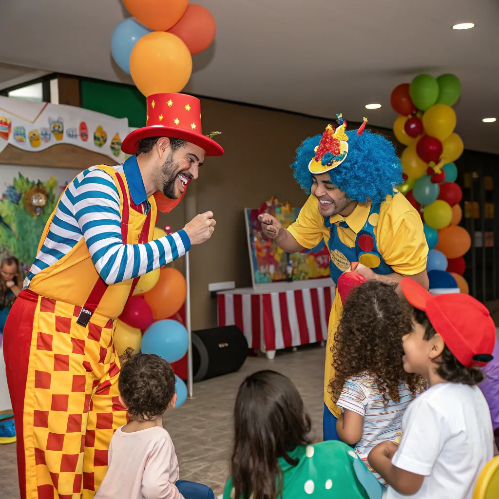 Entertainers at Kids Party